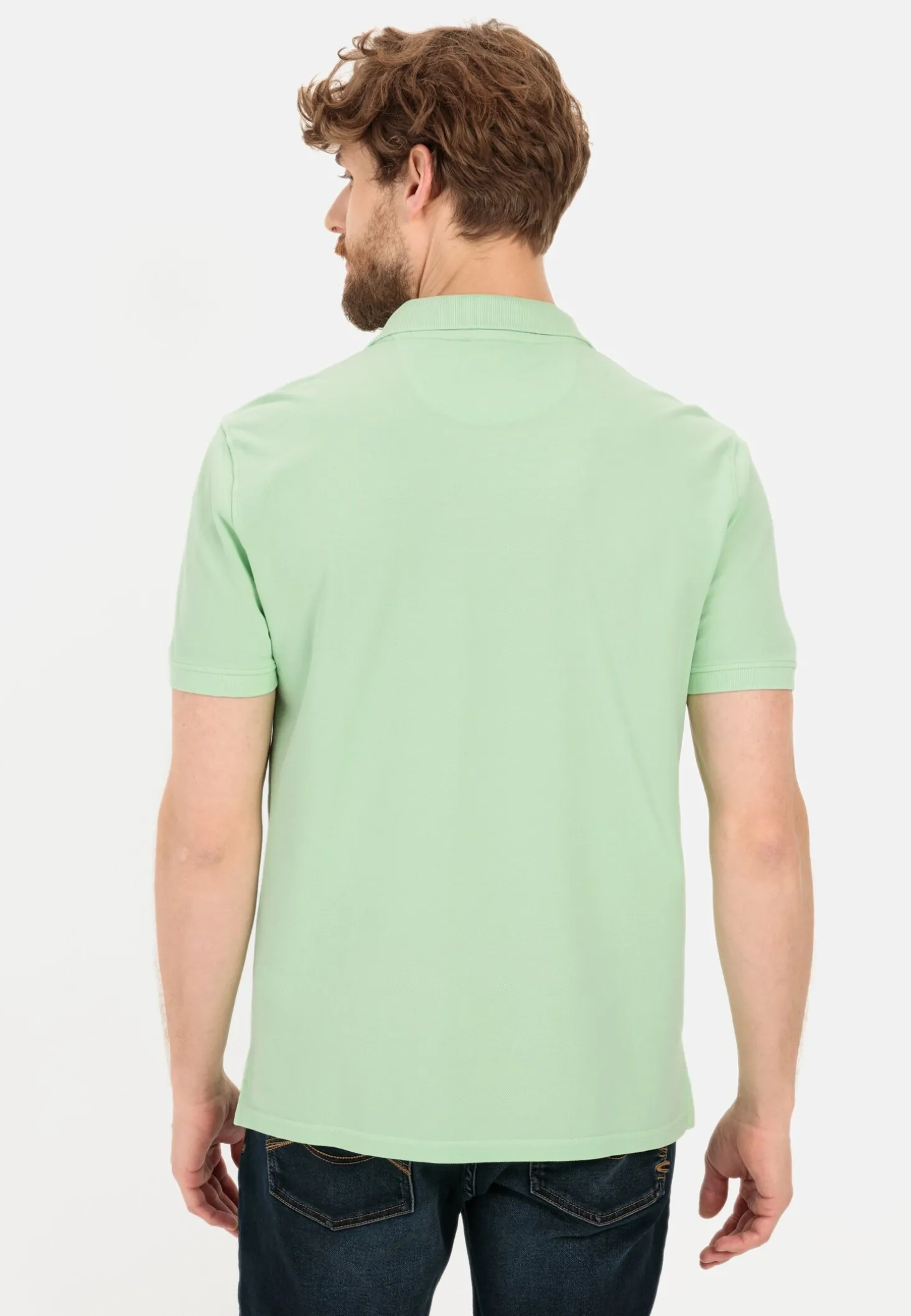 Piqué Poloshirt aus zertifiziertem Organic Cotton