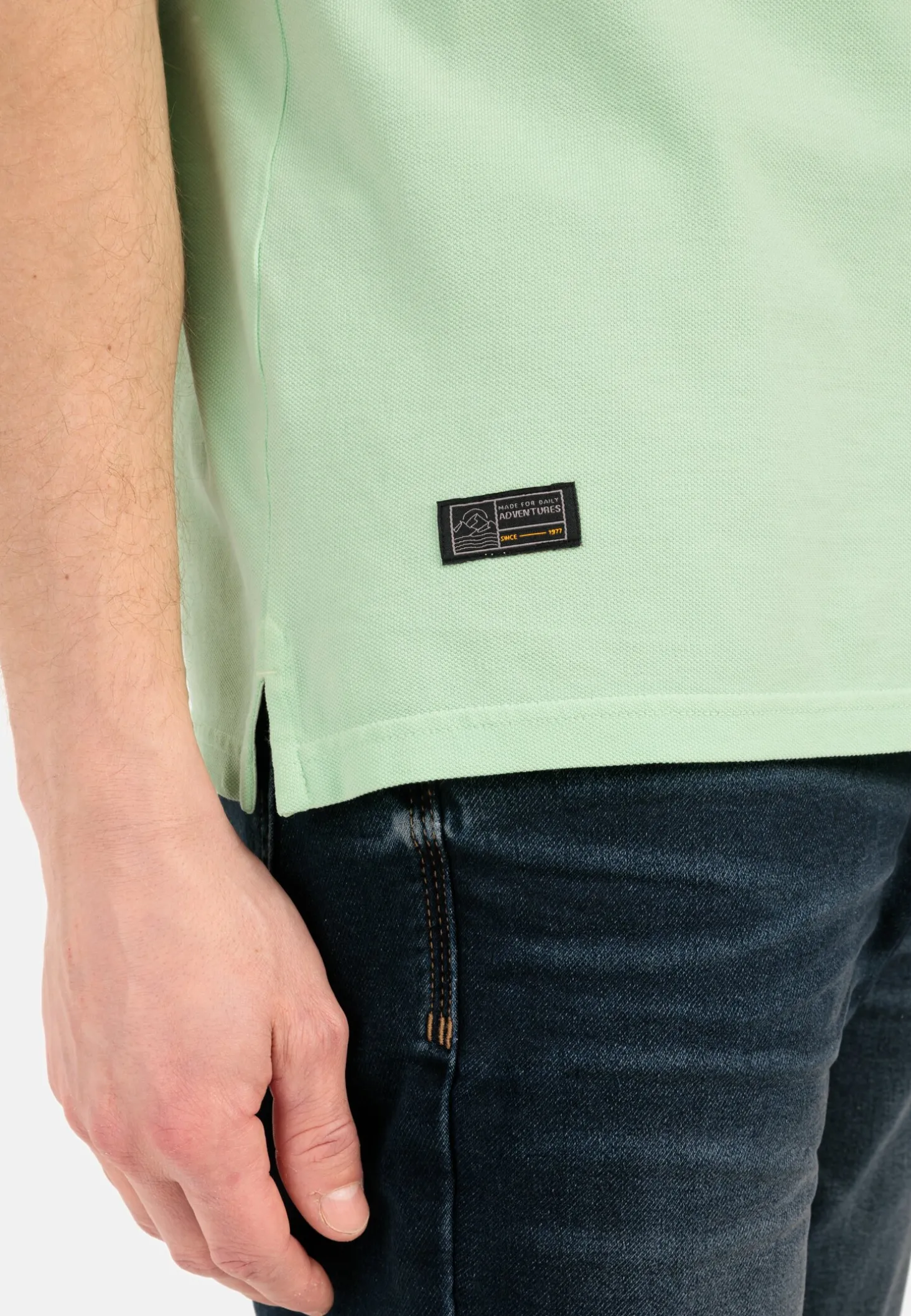 Piqué Poloshirt aus zertifiziertem Organic Cotton