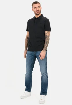 Piqué-Poloshirt aus zertifiziertem Organic Cotton