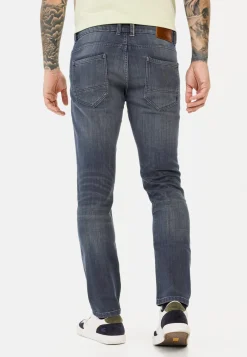 5-Pkt Slim Fit Hose aus Baumwollmischung mit Stretchfunktion
