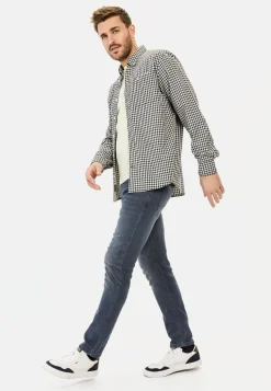 5-Pkt Slim Fit Hose aus Baumwollmischung mit Stretchfunktion