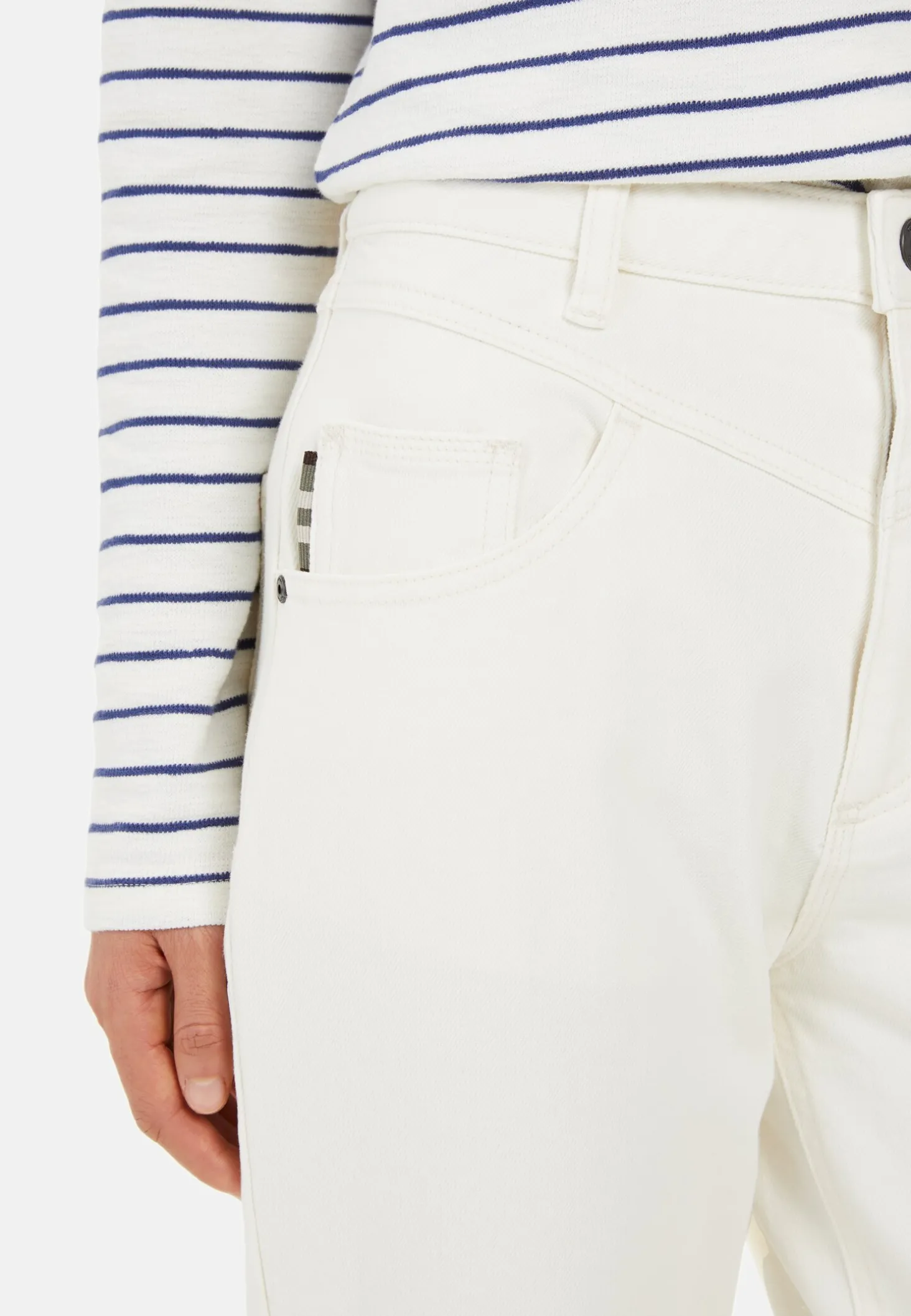 5-Pocket Denim aus Baumwollmix