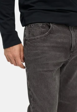 5-Pocket Loose Fit Jeans aus reiner Baumwolle