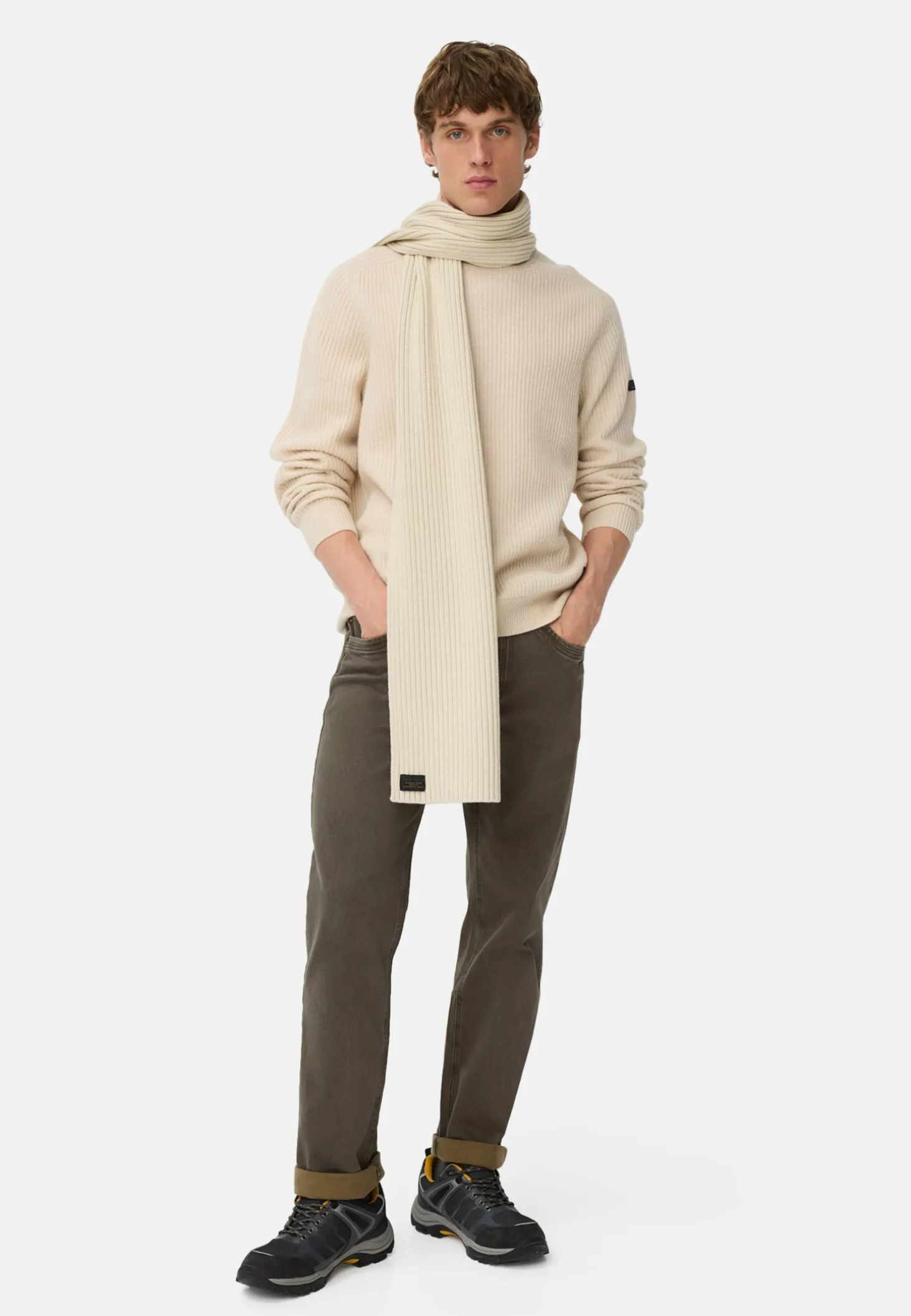 5-Pocket Relaxed Fit Hose aus Baumwoll-Mix