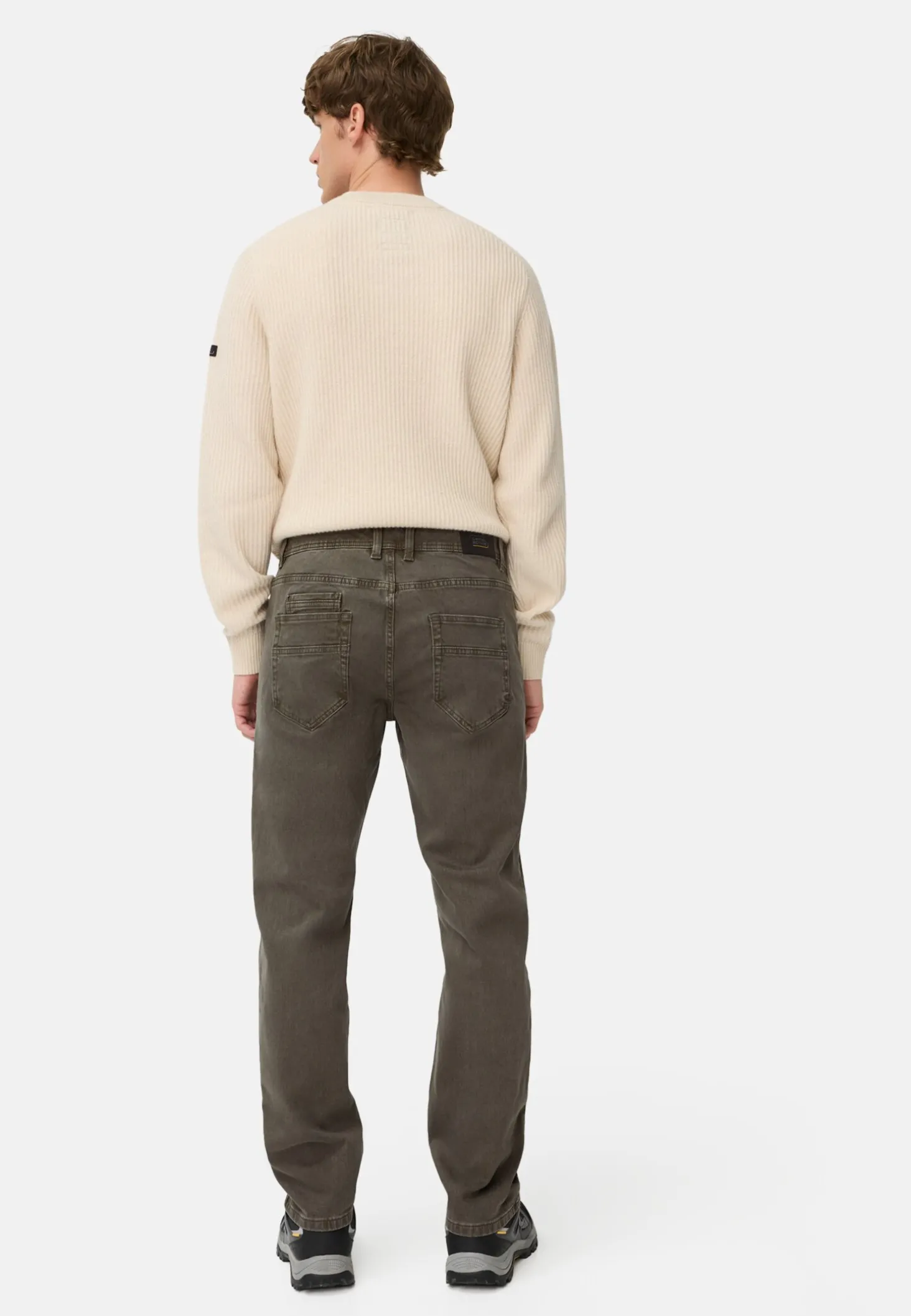 5-Pocket Relaxed Fit Hose aus Baumwoll-Mix