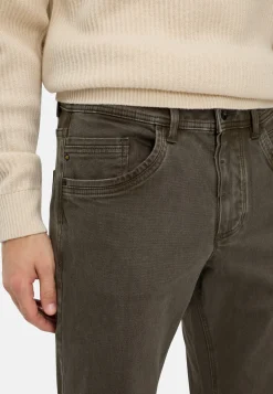 5-Pocket Relaxed Fit Hose aus Baumwoll-Mix