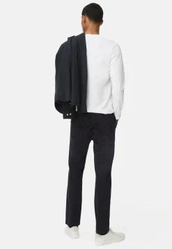 5-Pocket Relaxed Fit Hose aus Baumwoll-Mix