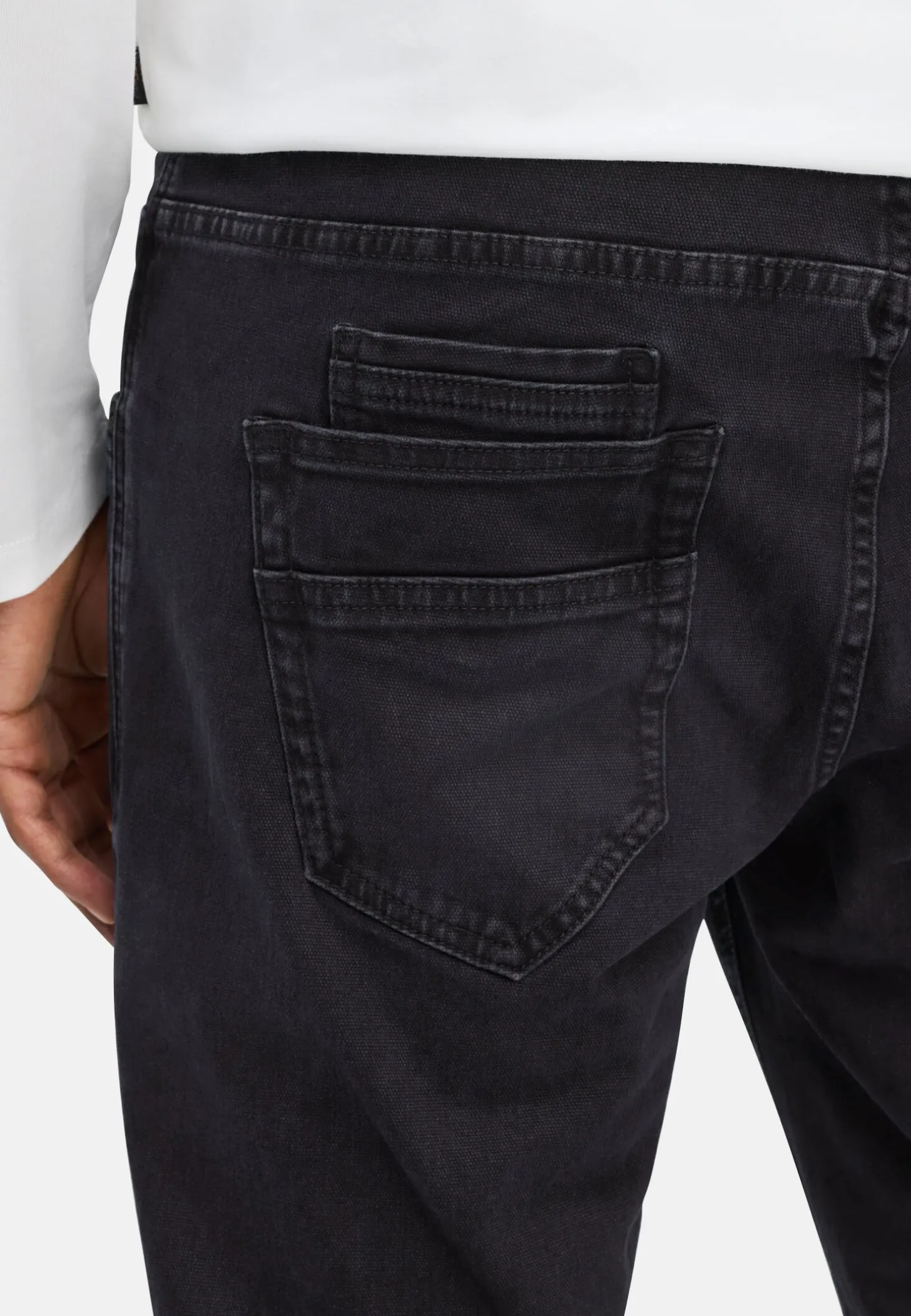 5-Pocket Relaxed Fit Hose aus Baumwoll-Mix