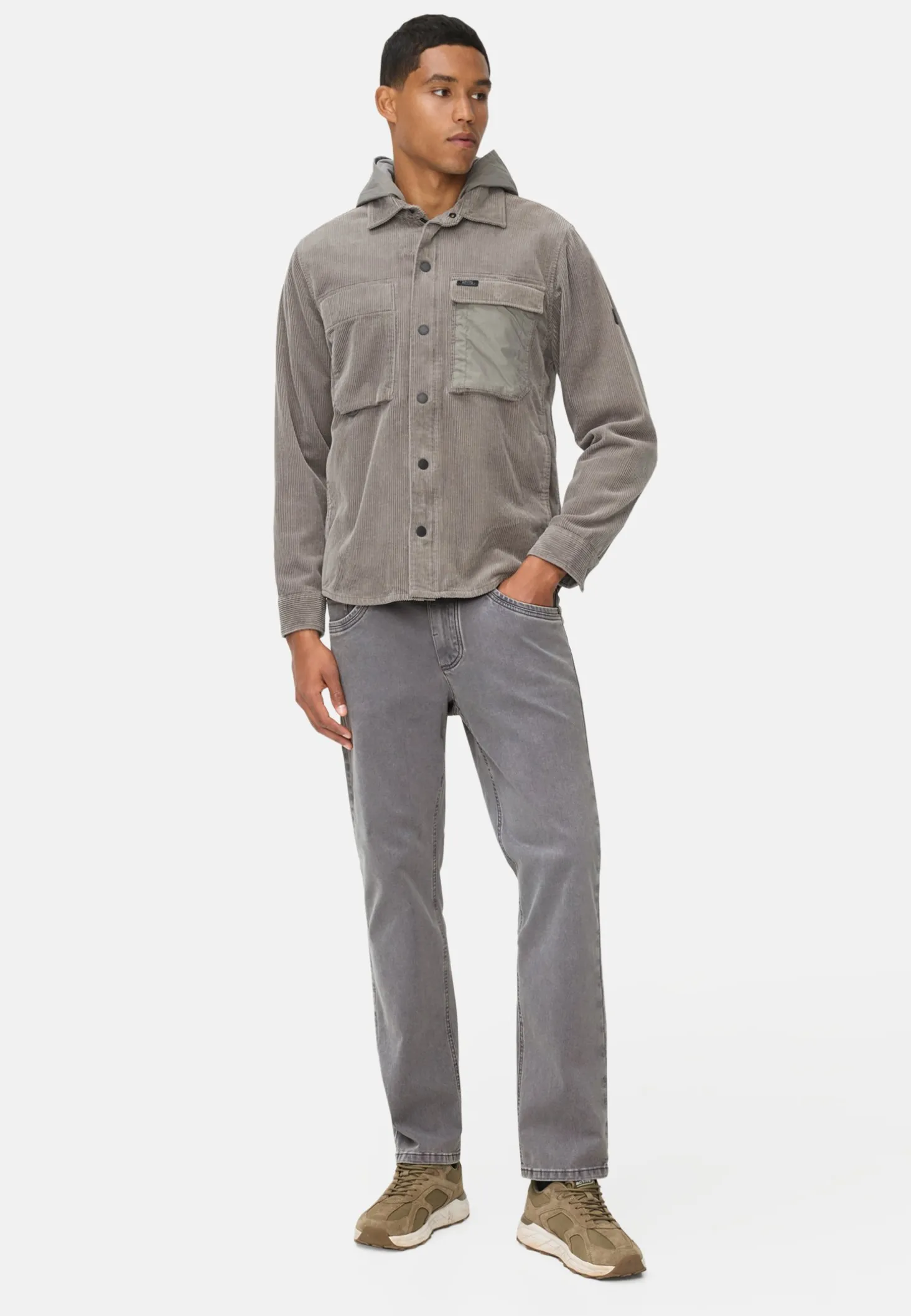 5-Pocket Relaxed Fit Hose aus Baumwoll-Mix