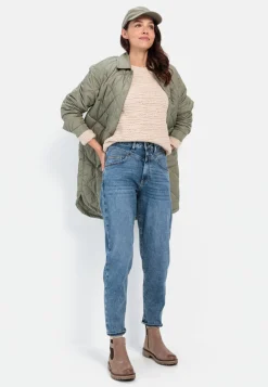 Puffer Steppmantel aus recyceltem Polyester