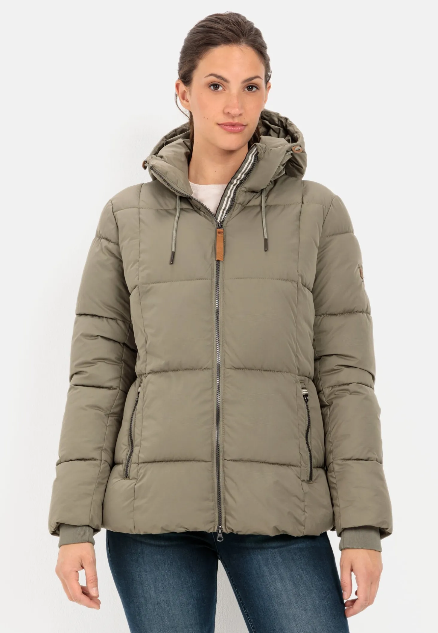 Pufferjacke mit Kapuze