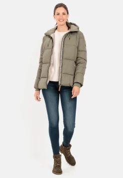 Pufferjacke mit Kapuze