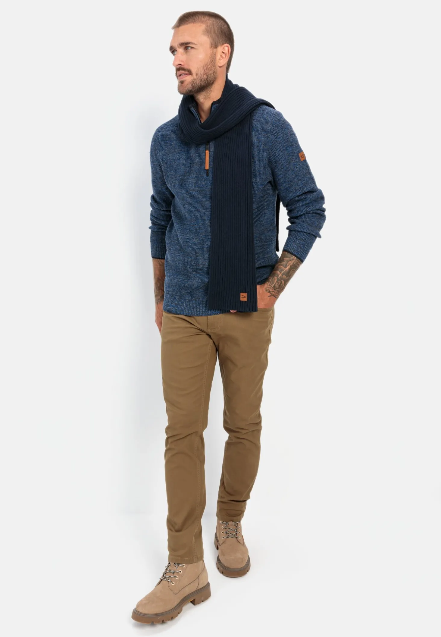 Pullover aus einem Baumwollmix