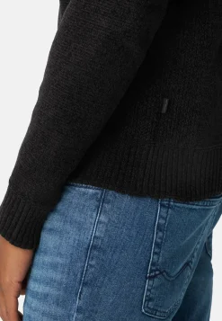 Pullover mit Rundhalskragen