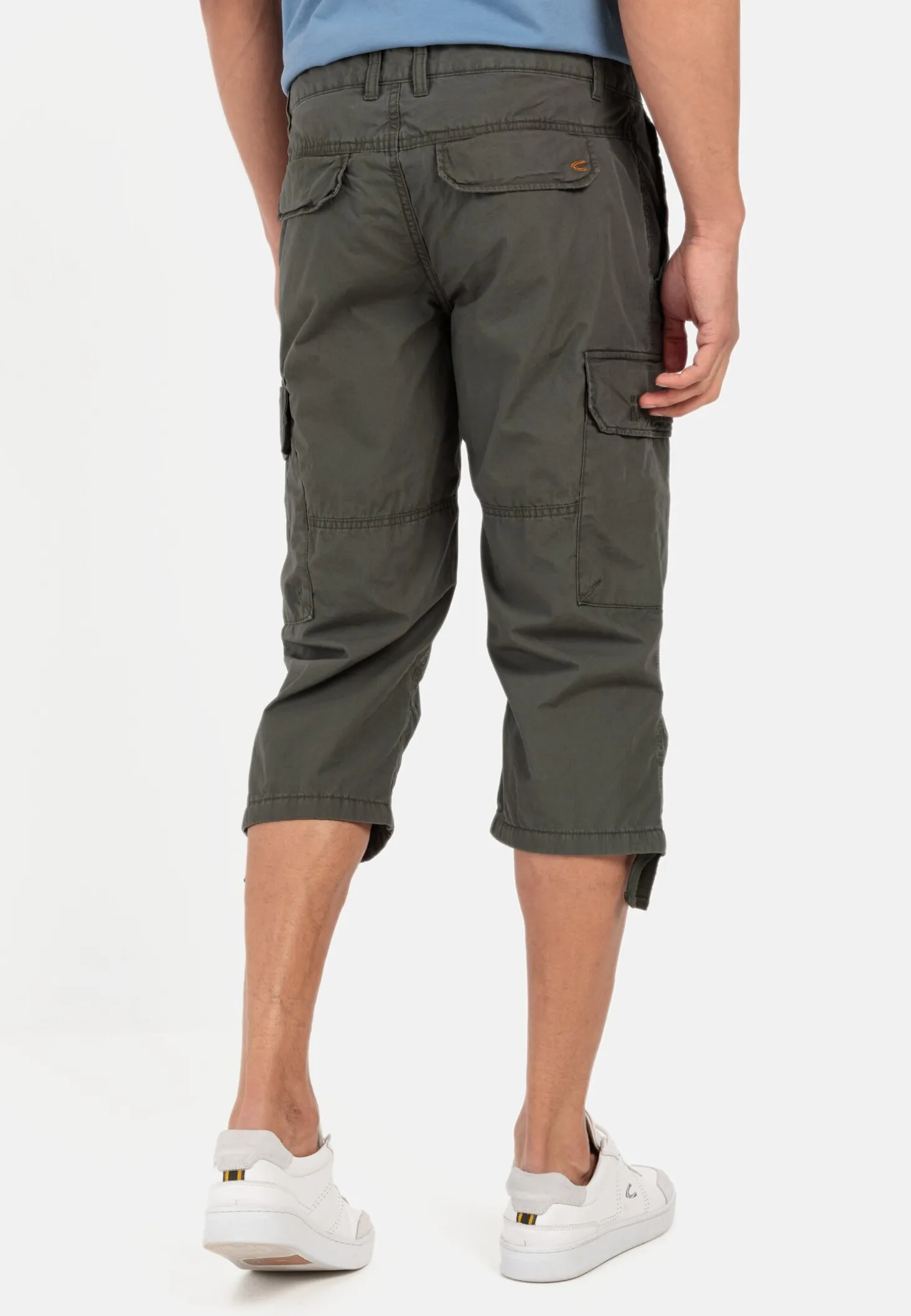 Regular Fit 3/4 Cargo Shorts