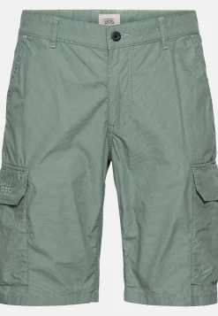 Regular Fit Cargo Shorts mit Minimal Print