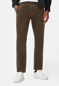 Regular Fit Chino Hose aus Cord
