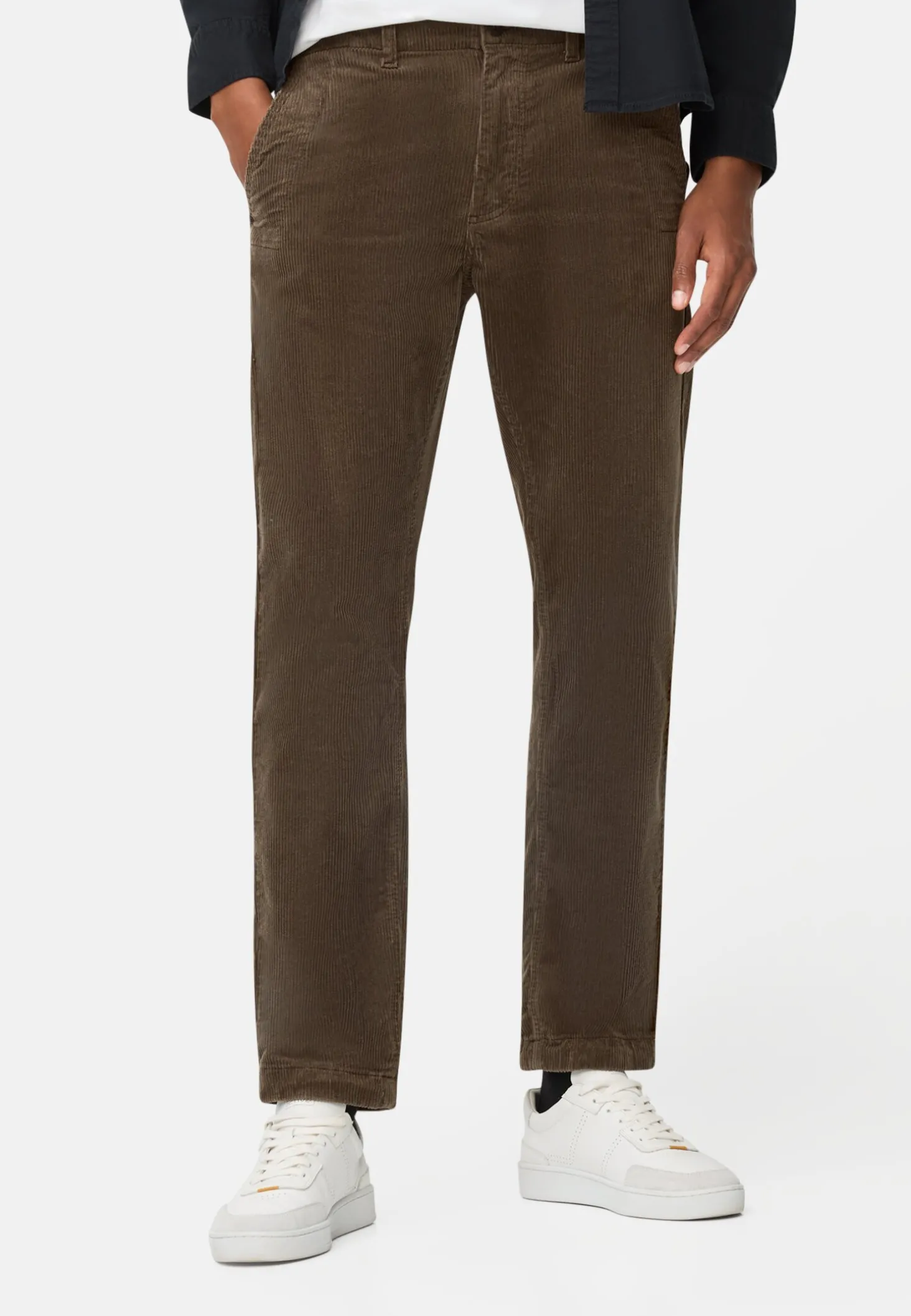 Regular Fit Chino Hose aus Cord