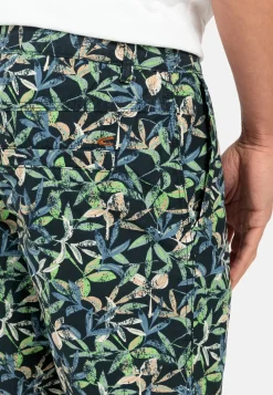 Regular Fit Chino Short mit Allover-Print