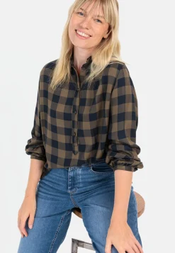 Regular Fit Karobluse aus Viskose