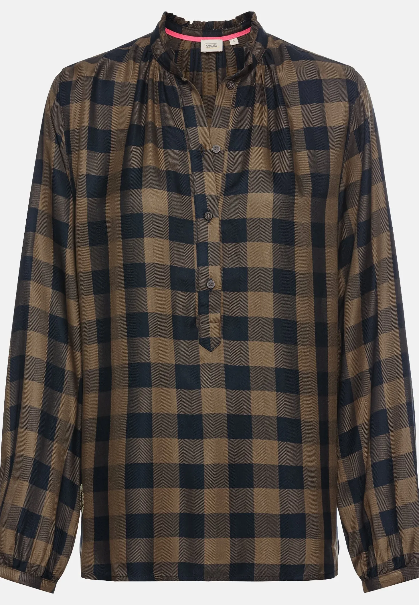 Regular Fit Karobluse aus Viskose