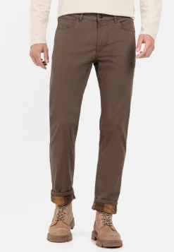 Regular Fit 5-Pocket Hose mit Thermofutter
