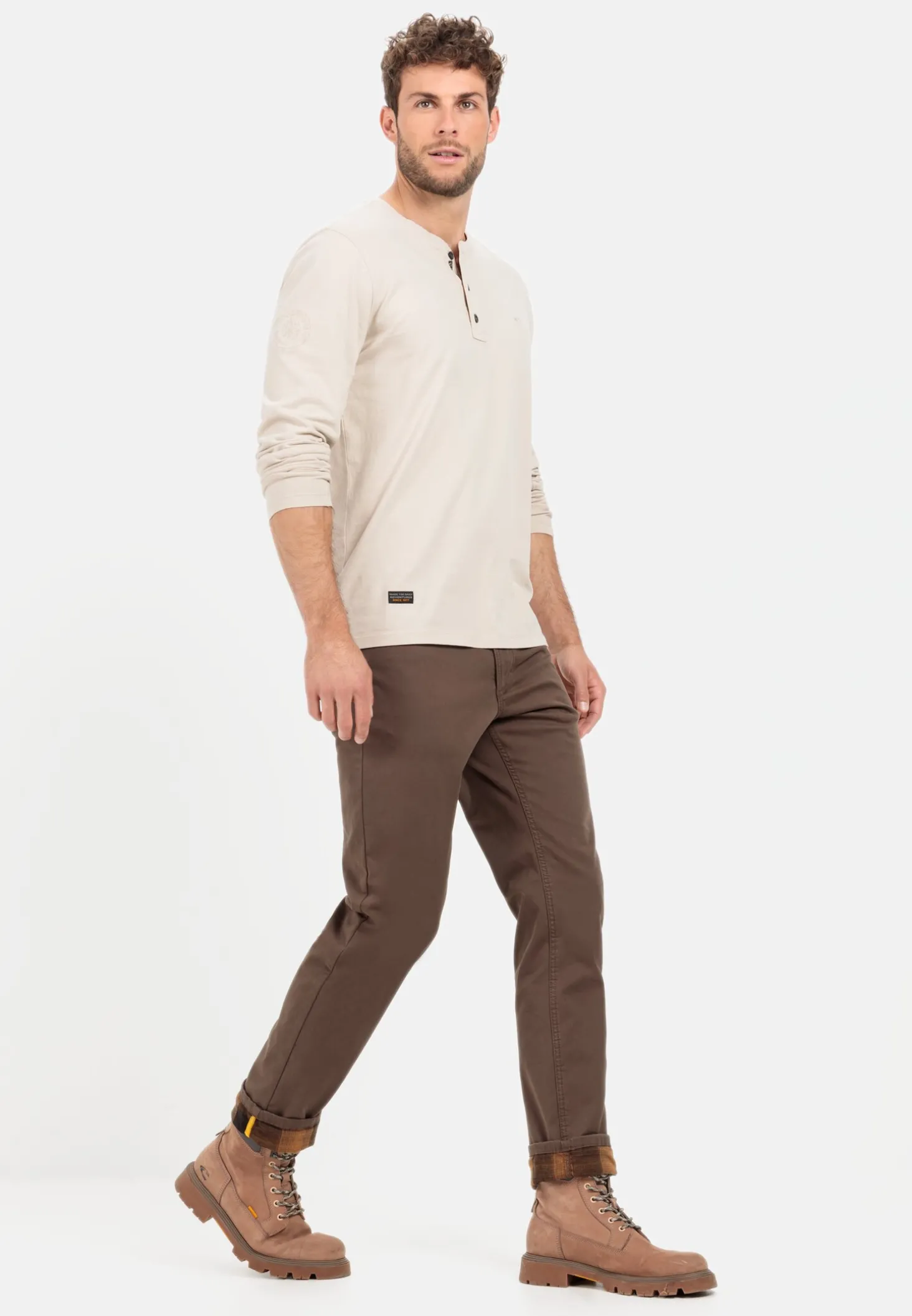 Regular Fit 5-Pocket Hose mit Thermofutter