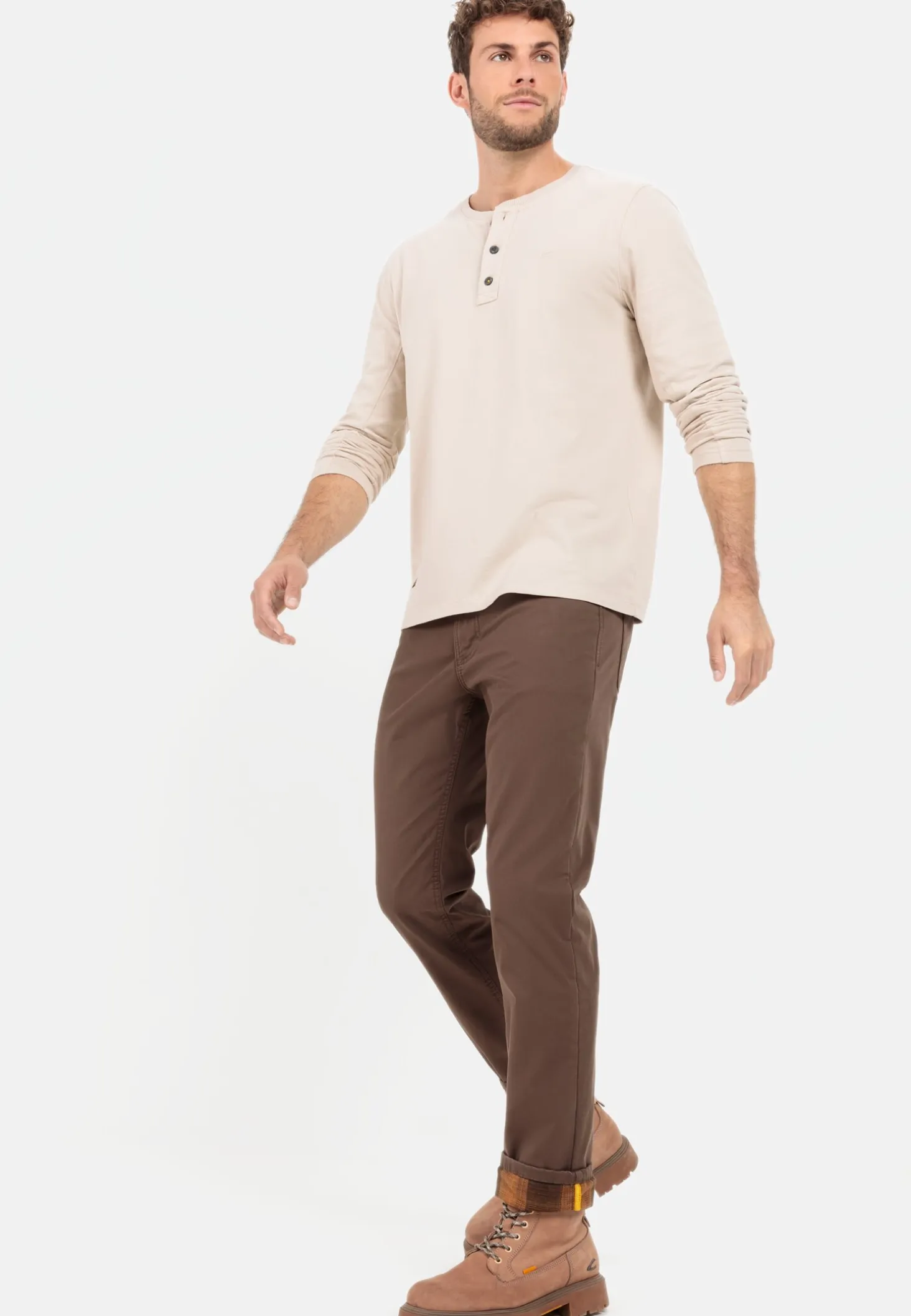 Regular Fit 5-Pocket Hose mit Thermofutter