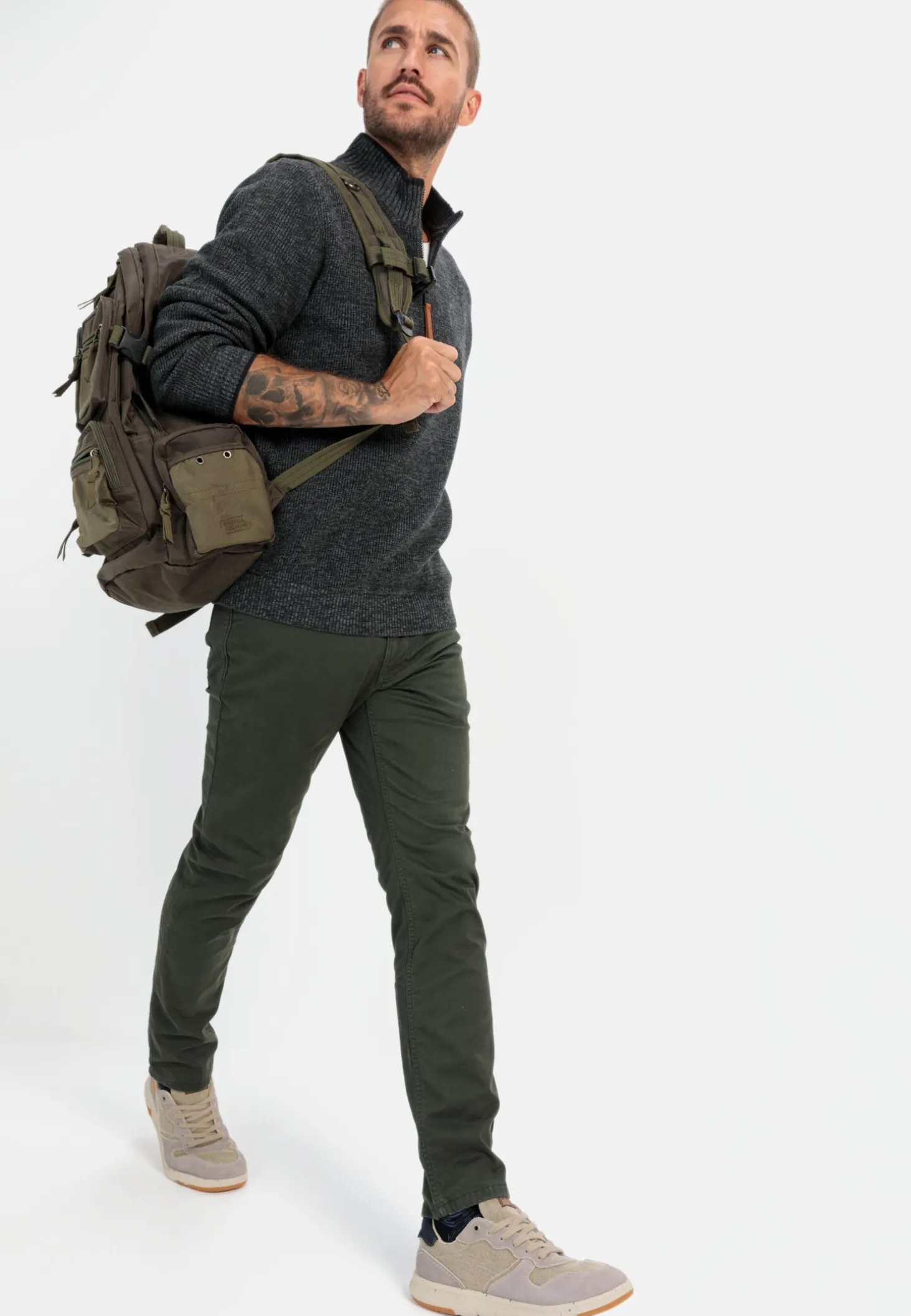 Regular Fit 5-Pocket Hose mit Thermofutter