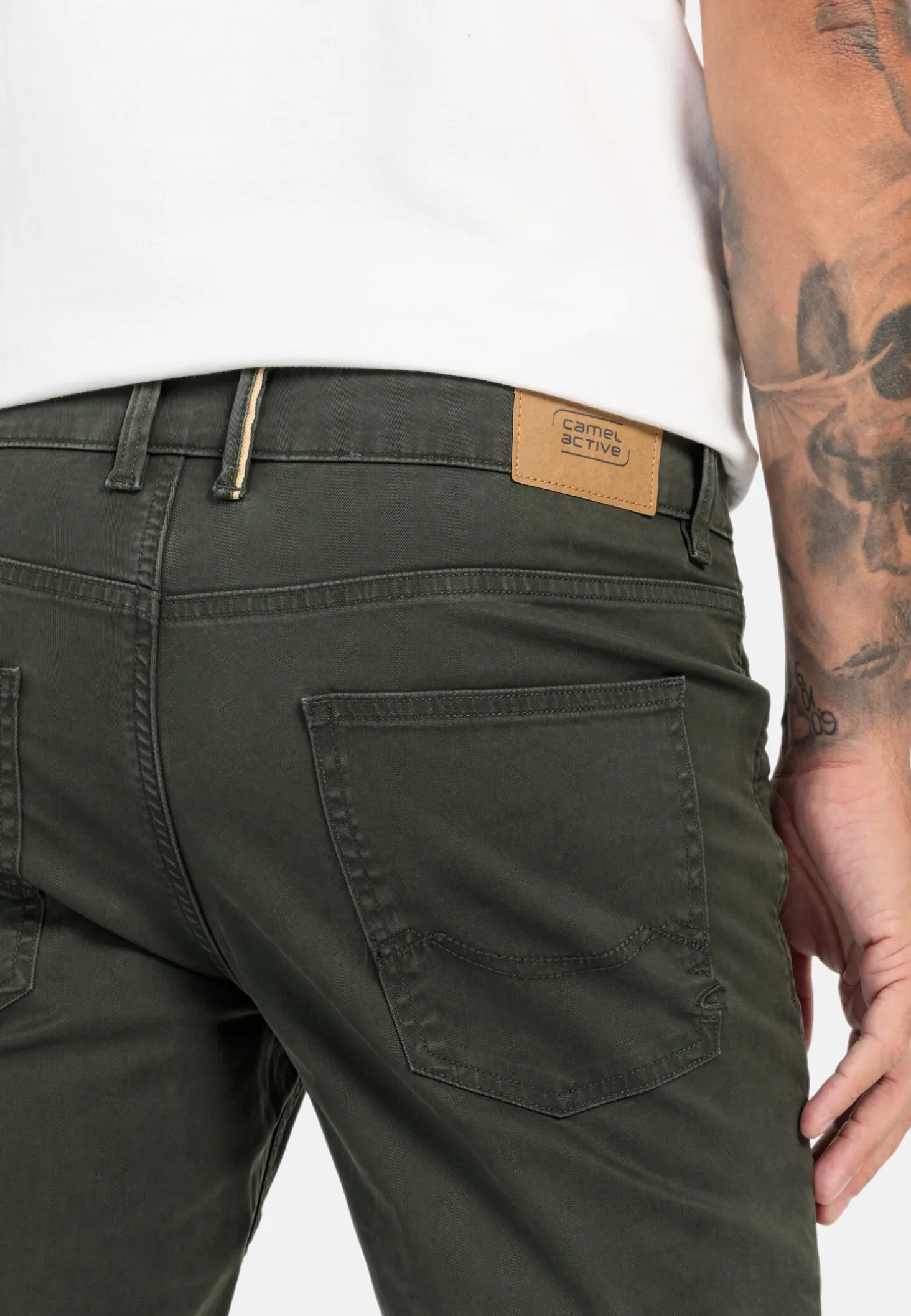 Regular Fit 5-Pocket Hose mit Thermofutter