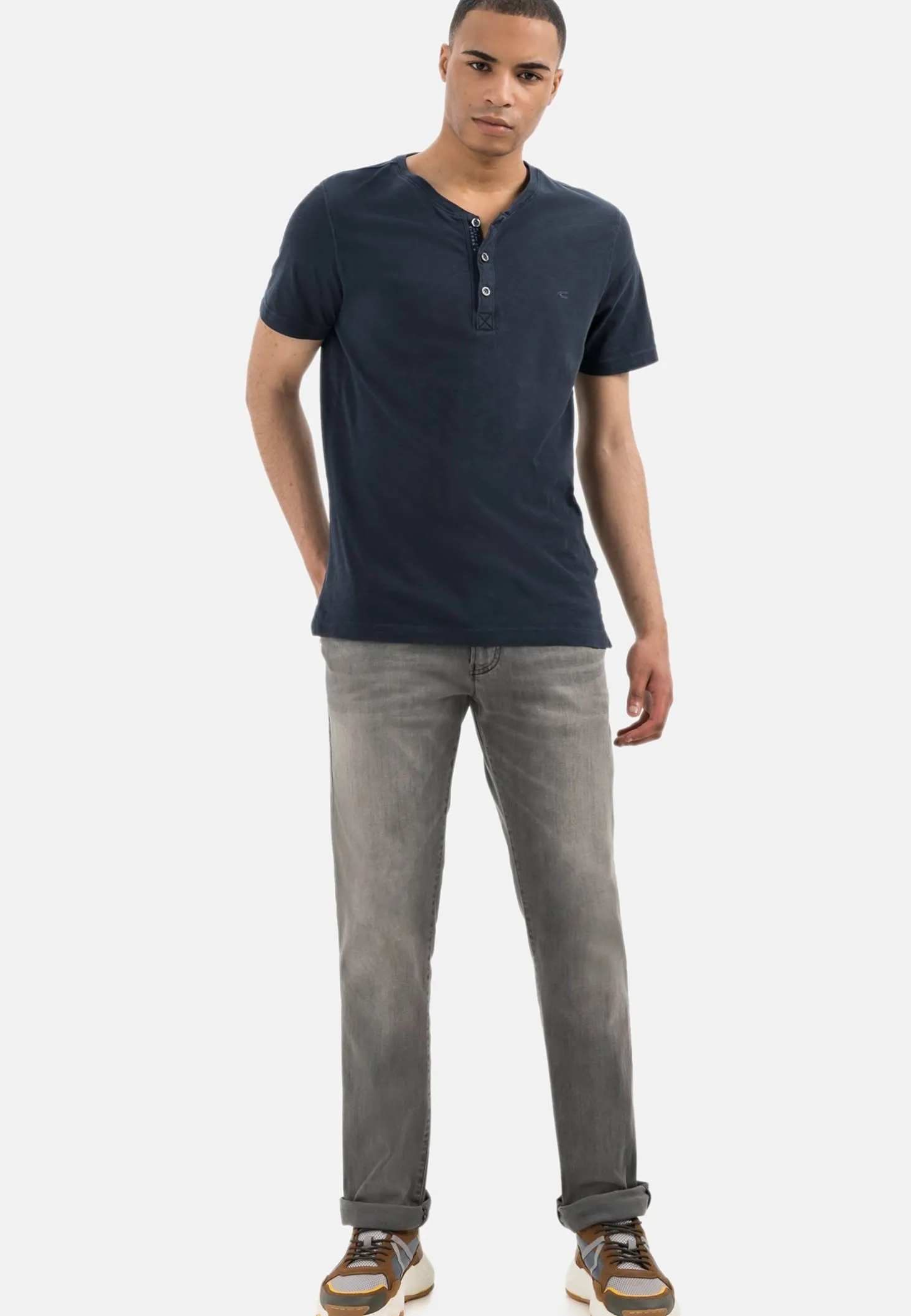Regular Fit 5-Pocket Organic Cotton Jeans