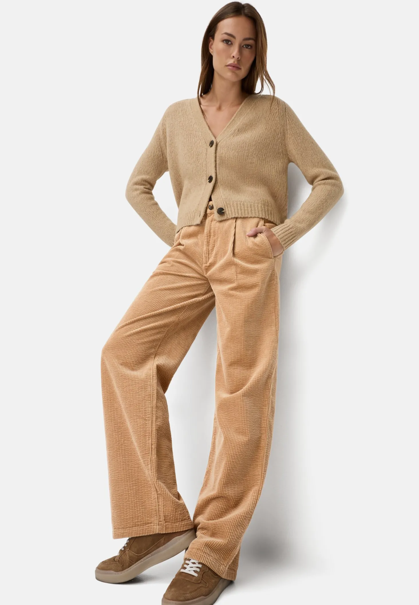 Relaxed Fit Chino Hose aus Baumwolle