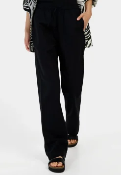 Relaxed Fit Hose aus einem Leinenmix