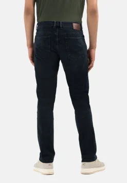 Relaxed Fit 5-Pocket Jeans mit leichten Used-Effekten
