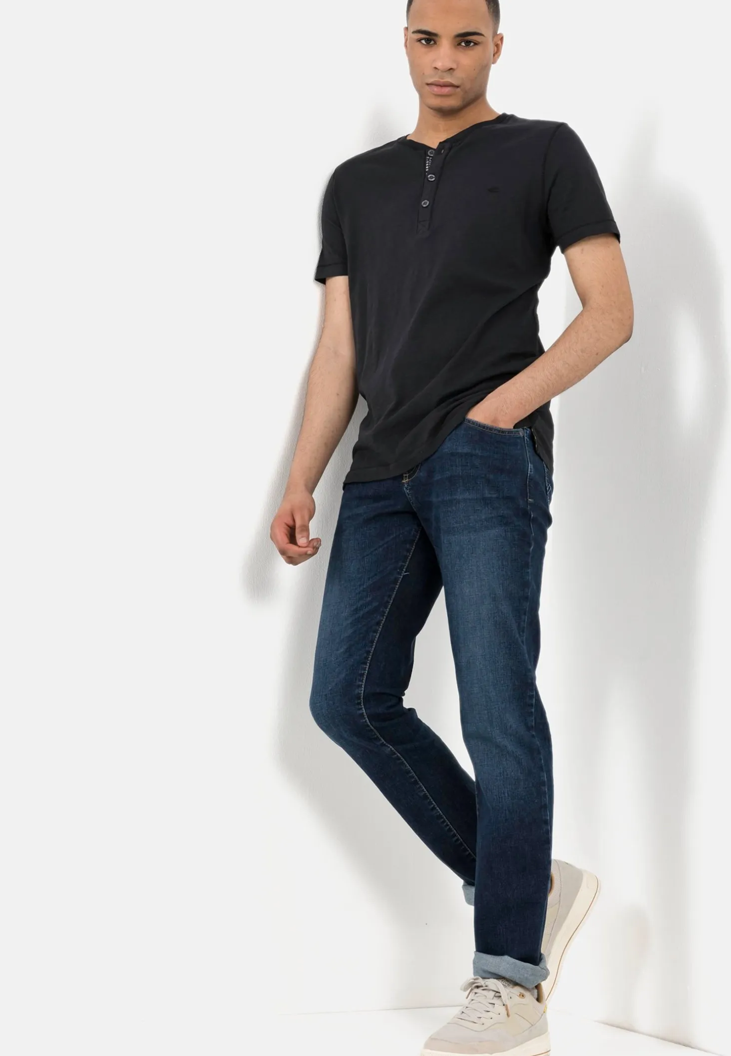 Relaxed Fit 5-Pocket Jeans aus Baumwolle