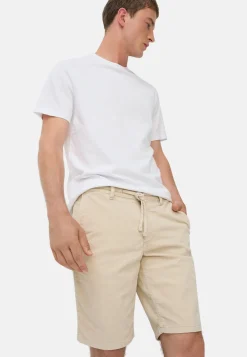 Relaxed Fit Shorts aus Baumwoll-Polyester-Mix