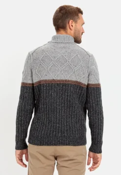 Rollkragenpullover mit nachhaltiger Merinowolle