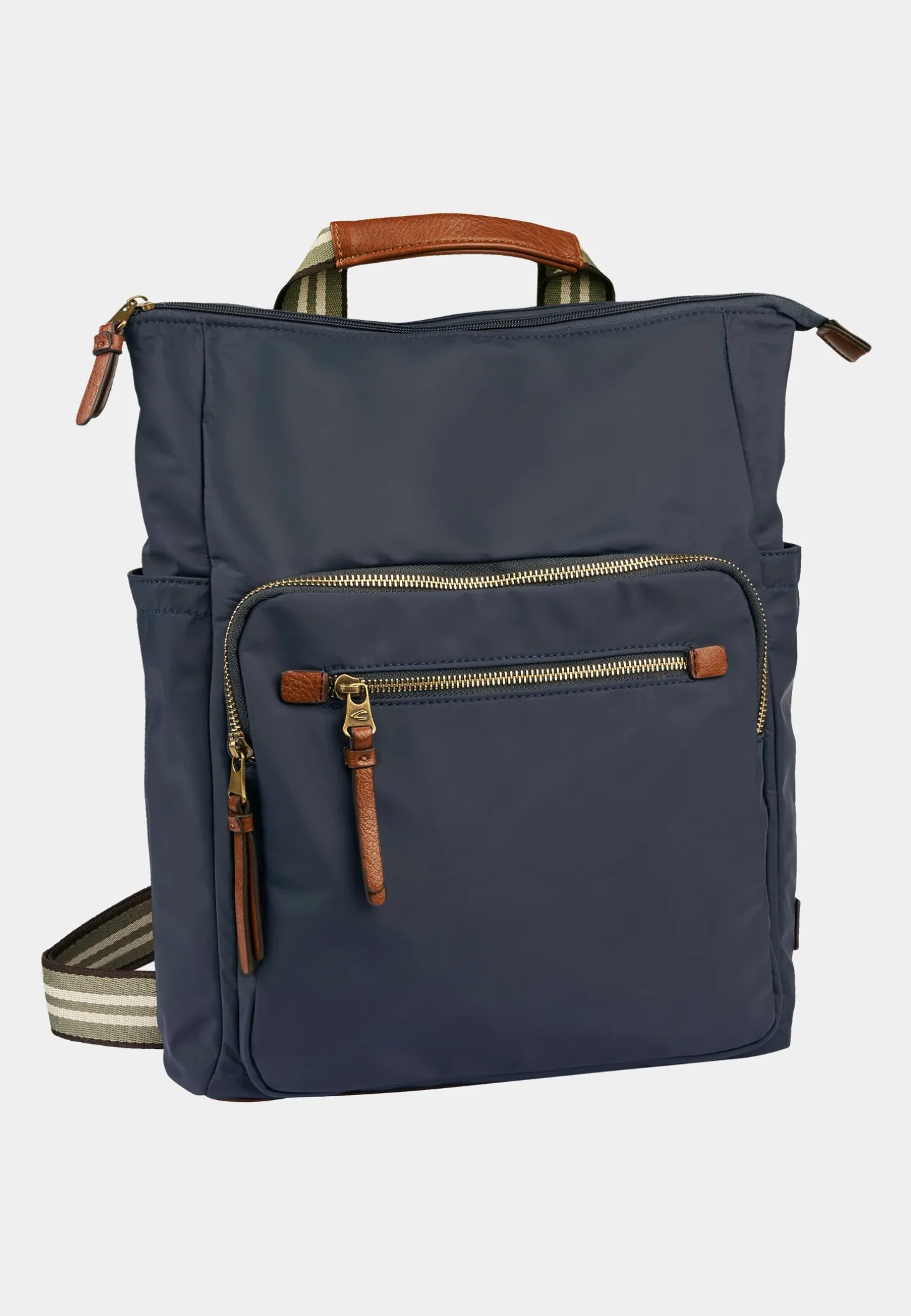 Rucksack aus Nylon mit Reißverschluss