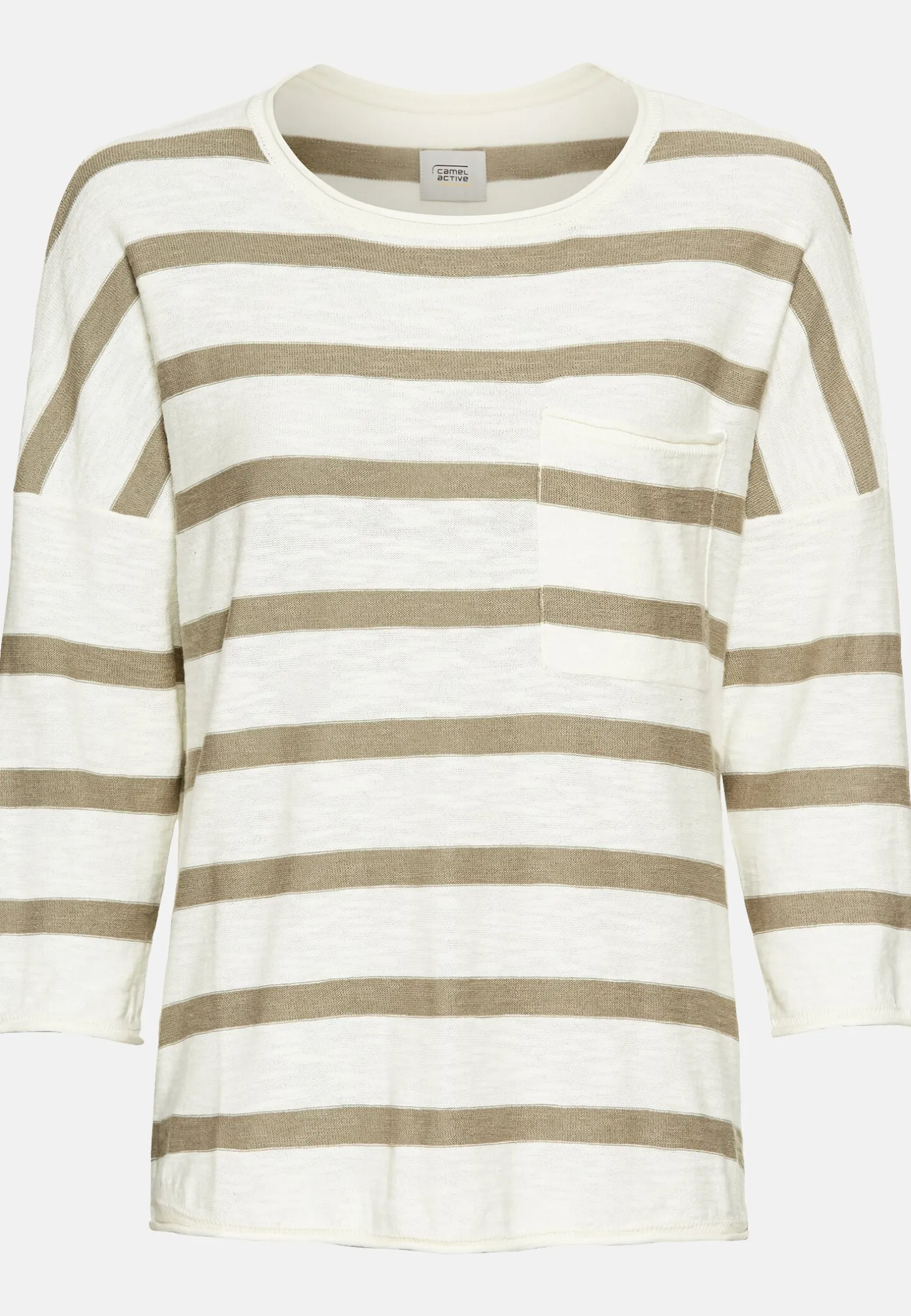 Rundhals Pullover aus Baumwolle
