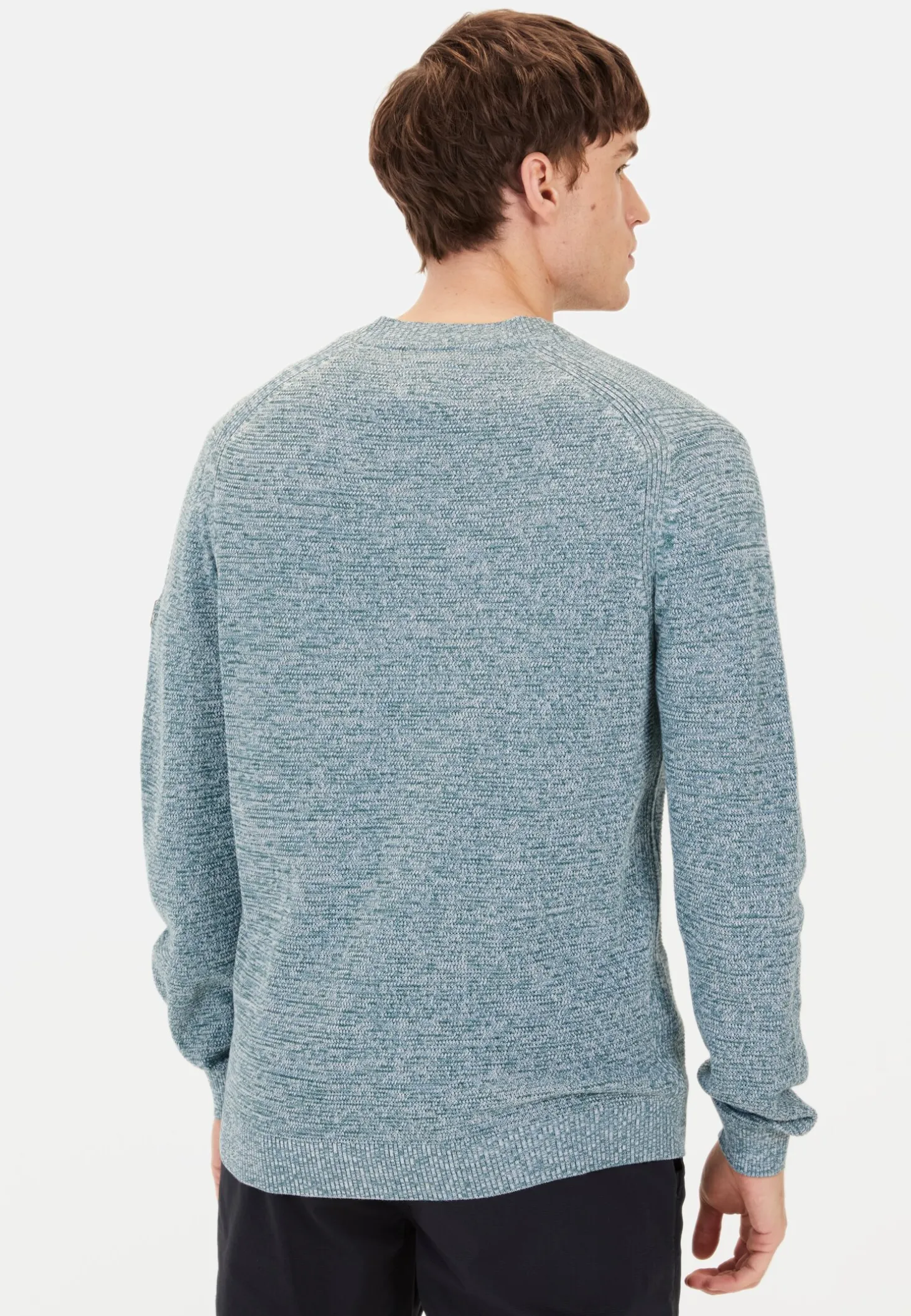 Rundhals Pullover aus Baumwolle