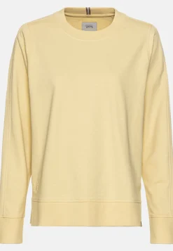 Rundhals Sweatshirt aus reiner Baumwolle