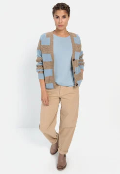 Rundhals Sweatshirt aus reiner Baumwolle