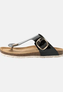 Sandalen aus Lackleder