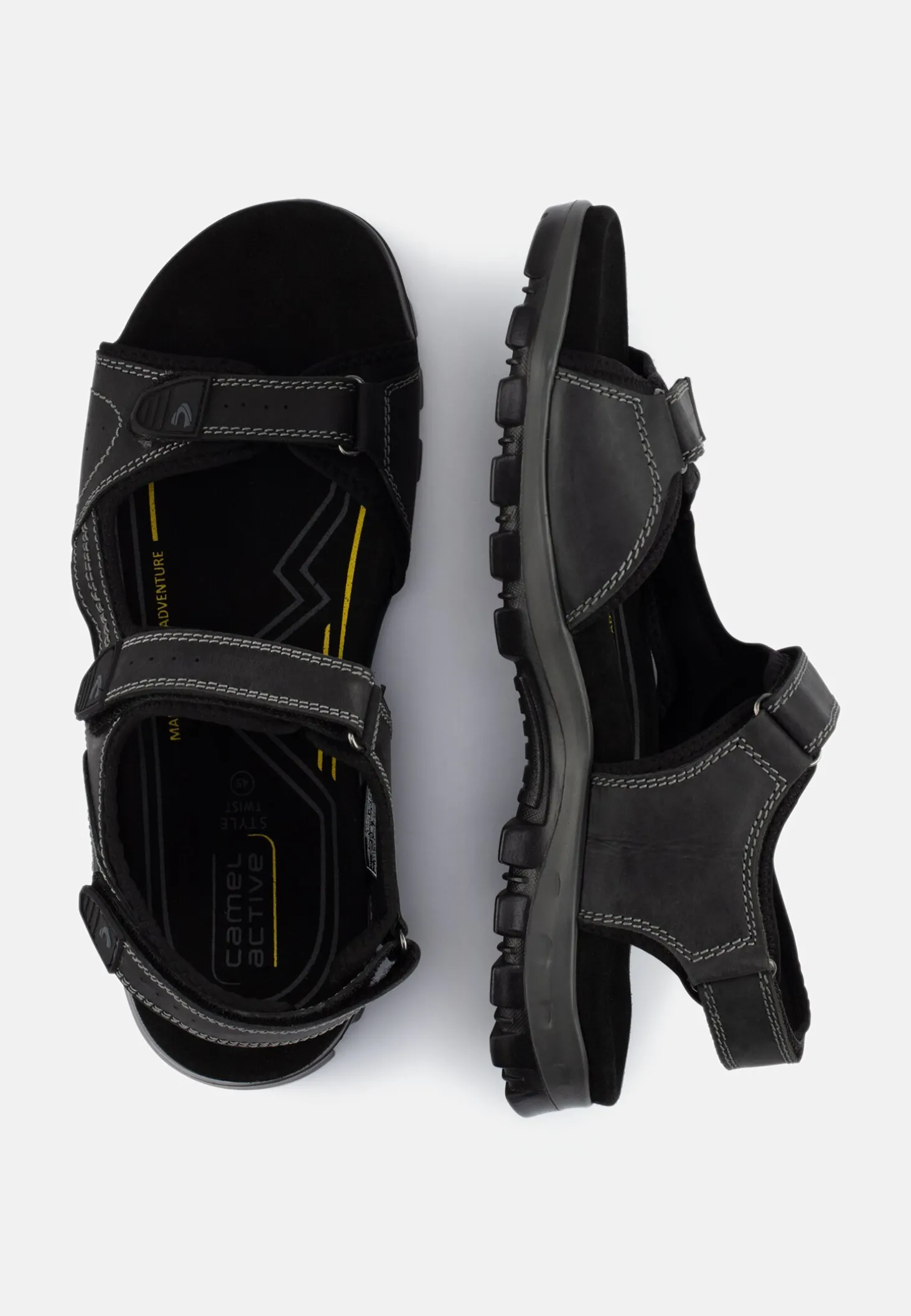 Sandalen aus perforiertem Leder