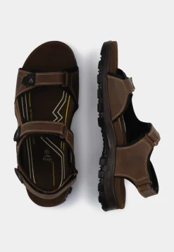 Sandalen aus perforiertem Leder