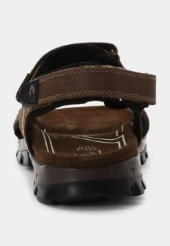Sandalen aus perforiertem Leder