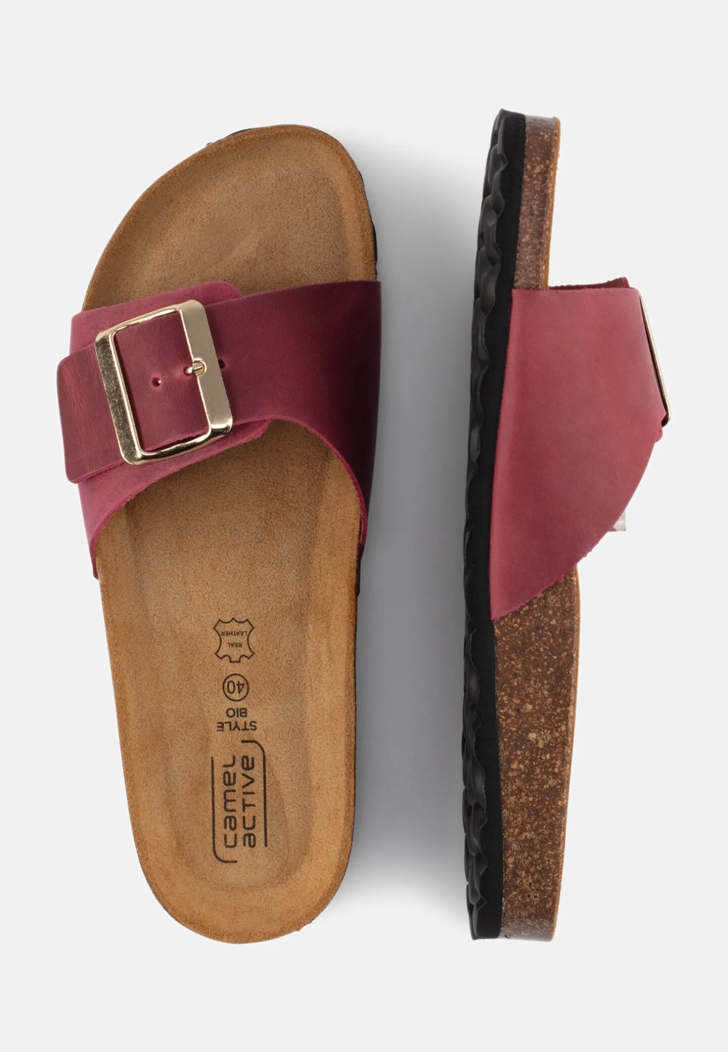 Sandalen mit Metallschnalle