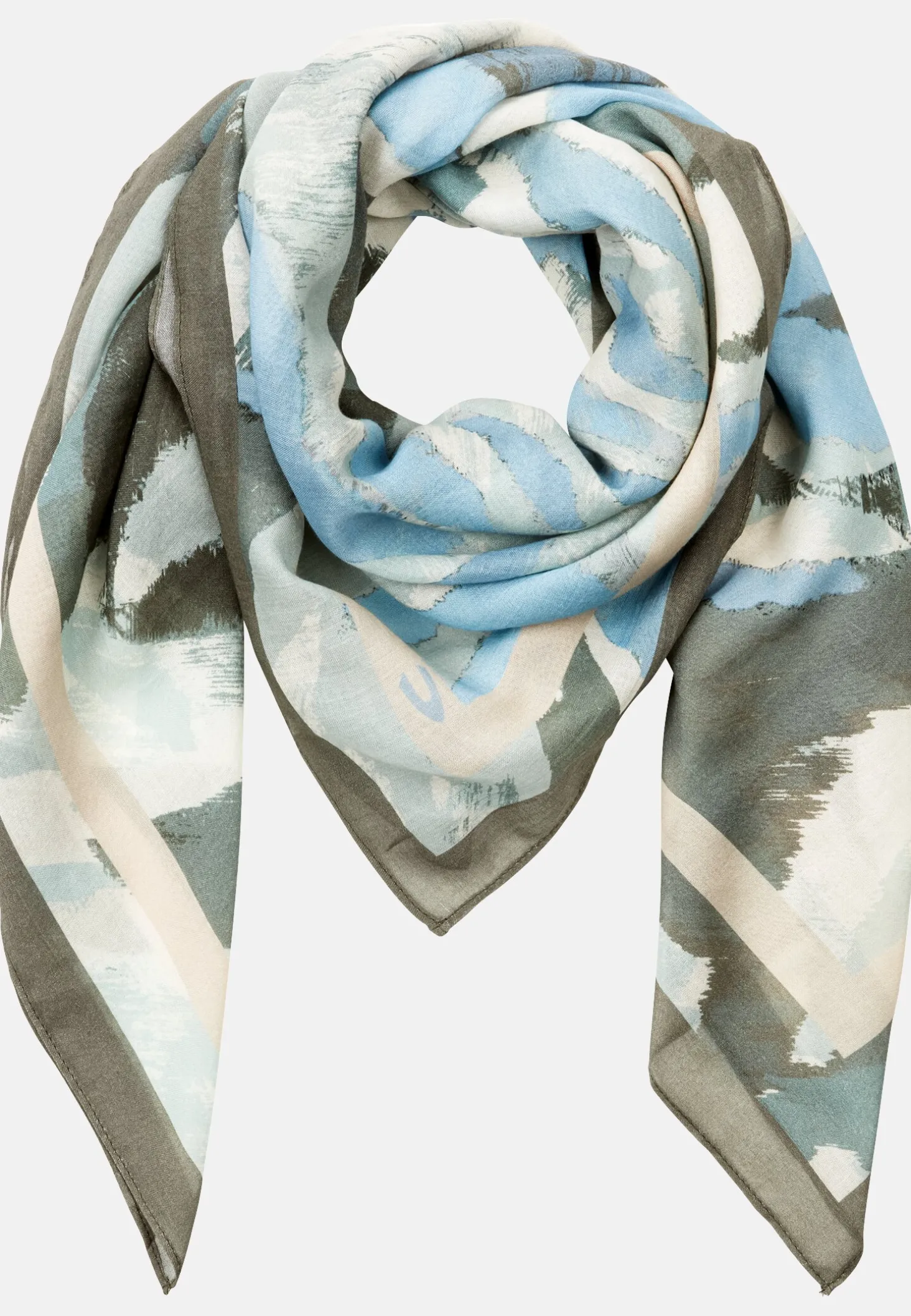 Schal mit Allover Print