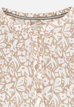 Schlupfbluse mit Allover-Blumenprint