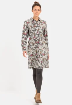 Schlupfkleid mit floralem Allover-Print